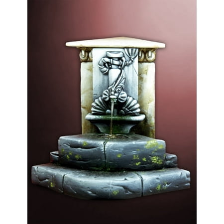 Pegaso Models 54mm 1:32 Ancient Fountain Resin Diorama Accessory #ASM-015