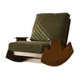 thumbnail image 1 of Mecedora Sofá Salón Sofá Silla de Lectura Muebles Informales Elegantes Sillón Sofá Perezoso para Dormitorio Hogar Sala de Estar Al Aire Libre Pana Verde, 1 of 8