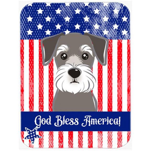 Schnauzer Glass Cutting Board Large