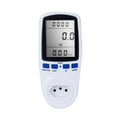 thumbnail image 1 of Power Meter, Digital LCD Energy Meter Wattmeter Monitoring Device Wattage Electricity Kwh Power Measuring Analyzer, 1 of 8