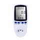 thumbnail image 1 of Medidor de energía LCD digital Wattímetro Dispositivo de monitoreo Vataje Electricidad Kwh Analizado Abanopi Vatímetro, 1 of 7