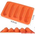 thumbnail image 3 of PEONAVET Baking Molds Corn Shaped Bread Baking Tray Mould Christmas Baking Mould, 3 of 5