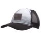 thumbnail image 2 of Top Headwear Photo Real Trucker Hat W / Patch - City Street - Grey USA Bandera TOP HEADWEAR Sombrero del camionero, 2 of 2