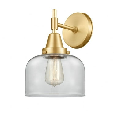 447-1W-SG-G72-Innovations Lighting-Caden - 1 Light Wall Sconce-11 Inches Tall and 8 Inches Wide-Satin Gold Finish-Clear Glass Color