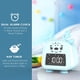 thumbnail image 3 of Reloj despertador para niños pequeños, reloj de entrenamiento para dormir con luz nocturna, máquina de sonidos para dormir, bonitos relojes despertadores para dormitorios de niños pequeños, regalo de cumpleaños para niñas y niños de 3 a 12 años JM, 3 of 7