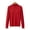 Red, variant on Women's Mock Neck Long Sleeve Knit Sweater Ghalytn Casual Fine-Knit Pullover Top with Ribbed Trim