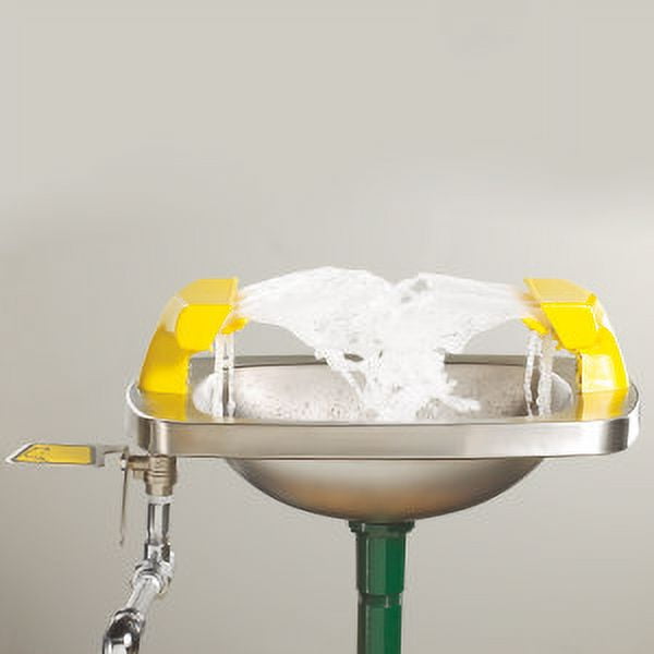 Speakman SE-400 Wall Mounted Eye And Face Wash, Stainless Steel