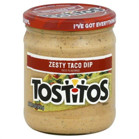 Tostitos Zesty Taco Flavored Dip, 15 Oz.