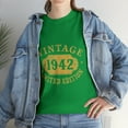 thumbnail image 2 of 80 Years Old 80th Birthday Anniversary Vintage 1942 T-shirt, 2 of 2