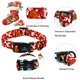 thumbnail image 2 of Collar para perro Lionheart Glory Red Christmas, ajustable y suave, 2 of 6