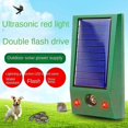 thumbnail image 1 of Mini repelente ultrasónico electrónico de aves Ip66, repelente de palomas resistente al agua, controlador de plagas Led intermitente fuerte para Control de jardines Rojo Verde, 1 of 5