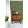 thumbnail image 3 of ESTA Home Xylem Olive Large Leaves Wallpaper, 20.9-in by 33-ft, 3 of 10