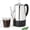 Stainless steel 10 cup, variant on 4 Cup Percolator Coffee Pot Electric, Copper Stainless Steel Coffee Percolator Electric With Keep Warm Function, Classic Perculator Pot With Removable Basket for  or Office