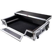 XS-XDJXZ WLT Flight Case for Pioneer DJ XDJ-XZ With Glide Sliding Laptop Shelf and Wheels