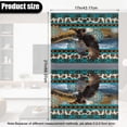 thumbnail image 6 of TSOVTHRID Recliner Headrest Protector Aztec Tribal Cow Print Couch Head Rest Covers Boho Mandala Eagle Non Slip Sofa Headrest Covers for Furniture Home Decoration 17x27 in, 2 Pieces, 6 of 7
