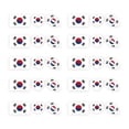thumbnail image 1 of Tatuajes temporales de la bandera de Corea del Sur, 30 piezas, set Qiknird, 1 of 7