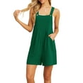 thumbnail image 3 of Cueply Rompers for Women Short Overalls Casual Summer Adjustable Strap Shorts Jumpsuit with Pockets, 3 of 7