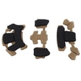 thumbnail image 2 of IWMango Helmet Padding Helmet Liner System Sponge Cushion Foam Pads Replacement Universal Padding Inner Protective Pads Set Kit Brown, 2 of 17