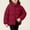 Red, variant on Abtuhar Children Fall Winter Hooded Casual Outerwear and Jackets Winter Reversible Lapel Padded Coat for 1‑15 Years