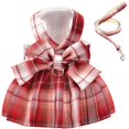 thumbnail image 2 of Adjustable Polyester Pet Dog Dress Harness, Summer Casual Puppy Outfit, 2 of 7