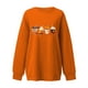 thumbnail image 5 of Suéter de cuello redondo de manga larga con estampado de moda Sexy informal para mujer de Halloween, blusa, Tops, sudaderas Pompotops  FGAJ19134, 5 of 6