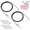 Silver, variant on Auger Drive Clutch Traction Control Cable Compatible with MTD Cub Cadet Troy-Bilt Storm 3090 2840 2410 2620 Yard Man, 48 inch, 2 Pack