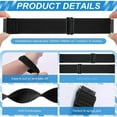 thumbnail image 5 of KOMI 3 Pack Compatible with 16mm 18mm 19mm 20mm 22mm Watch Bands Quick Release Replacement Wristband,Adjustable Stretchy Nylon Solo Loop Straps Fabric Braided Sport Elastic Bands for Men Women, 5 of 5