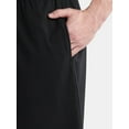 thumbnail image 2 of Athletic Works Men's & Big Men's Tri Blend Active Shorts, 9" Inseam, Sizes S-5XL, 2 of 5