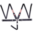 thumbnail image 2 of RaceQuip 745005RQP 5 Point Harness Camlock SFI 16.1 Pull Down Adjust Bolt-On/Wrap Around Individual Harness Black, 2 of 7