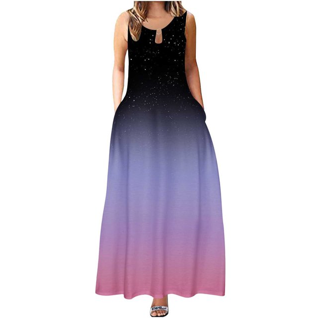 Vestido de tirantes de camisola sólida de manga corta con estilo de verano para mujer OAVQHLG3B Store lin121212