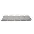 thumbnail image 2 of Grey Floor Pillow Lounger Cover, Siamese Cat on Wall Design Playing and Posing Feline Kitty Design, Nap Mat Printed Fabric Case for 5 Pillows, 88" x 36", Pale Grey, by Ambesonne, 2 of 5