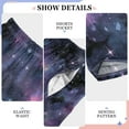 thumbnail image 6 of FORMRS Kids Pajama Pants with Pockets Size 6-8Y Boys Lounge Sleep Bottoms, Purple Sky Pattern, 6 of 8