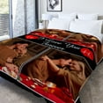 thumbnail image 3 of Custom for Boyfriend Girlfriend, Personalized Couple Blanket, Customized Blanket with Photo, Birthday Valentines Gifts for Wife Girlfriends from Husband Boyfriends, 3 of 6