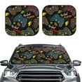 thumbnail image 2 of Goofa Play Game3 Pattern 2 Piece Car Windshield Sun Shade Foldable | Front Windshield Shade for Sun, Heat and UV Rays | Sunshade for Car Front Window-, 2 of 7