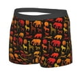 thumbnail image 2 of Naloa Animal Print Mens Underwear - Boxers for Men, Classic Briefs for Men, 2 of 9
