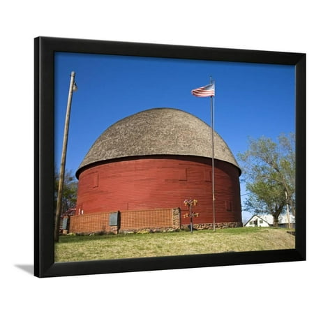 Historic Round Barn On Route 66 Arcadia Oklahoma United States