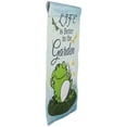 thumbnail image 4 of Northlight Life is Better in the Garden Green Frog Outdoor Garden Flag 12.5" x 18", 4 of 8