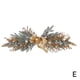 thumbnail image 3 of Corona navideña artificial para puerta, marco de puerta, decoración de pared, rama, anillo de flores doradas, colgante para puerta y ventana, decoraciones navideñas, 3 of 5