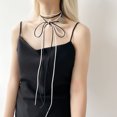 thumbnail image 5 of Women Skinny Scarf Lace Thin Lace Belt Long Tie Scarf Bag Handle Wrap Choker Elegant Scarf Decoration, 5 of 8