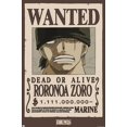thumbnail image 1 of One Piece - Roronoa Zoro Wanted Poster Wall Poster, 14.725" x 22.375", 1 of 4