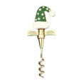 thumbnail image 5 of 1pcs Christmas Wine Bottle Stopper – Silver Alloy Reusable Xmas Bottle Stopper, Holiday Decorative Wine Cork with Airtight Seal, Fits Most Bottles, Keeps Wine Fresh, 1.77×4.76 in, 5 of 6
