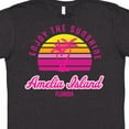 thumbnail image 4 of Inktastic Summer Enjoy the Sunshine Amelia Island Florida in Pink T-Shirt, 4 of 5