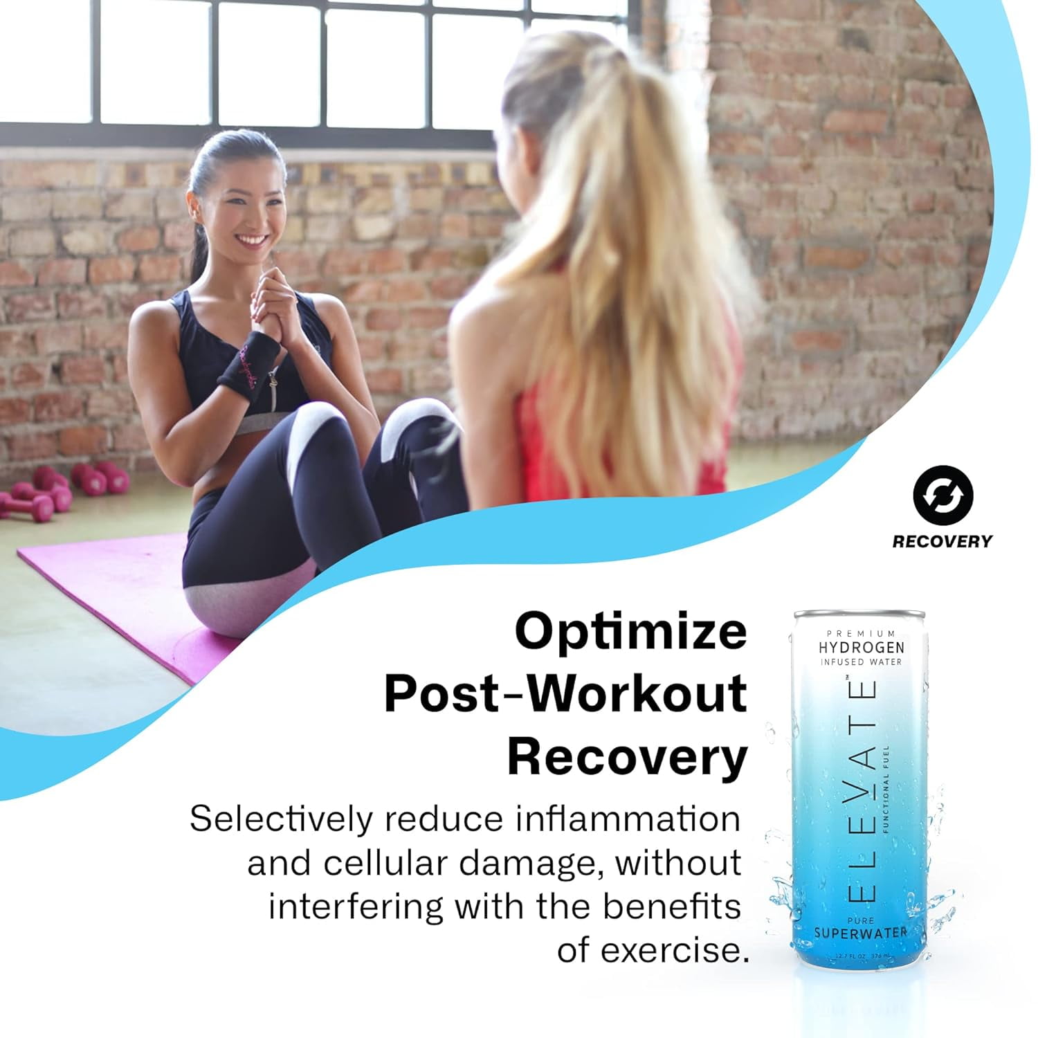ELEVATE Hydrogen Water (12 pk)