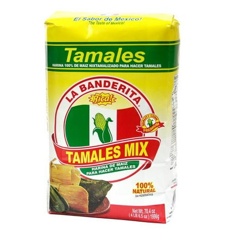 (3 Pack) LA BANDERITA MIX TAMALE (Best Tamales In La)