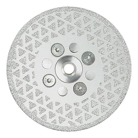 Ohmyroo Brazed Double sided Full Cutting Grinding Disc Angle Grinder Floor Cutting Disc For Construction And Workshop Use
