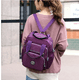 thumbnail image 4 of Bolso Mochila Impermeable 2 en 1 Malubero para Mujer Morado, 4 of 4