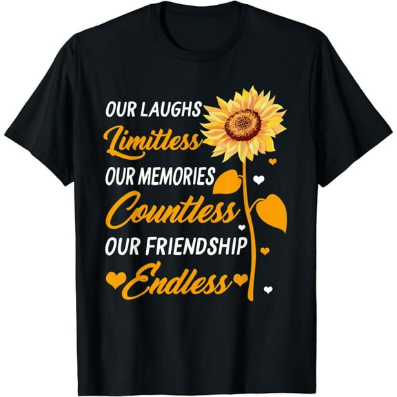Best Friends Matching Memories Friendship Endless BFF Bestie T-Shirt