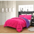 thumbnail image 3 of Reversible Comforter and Pillow Shams 3-Piece Set In All Colors - Down Alternative, 3 of 3