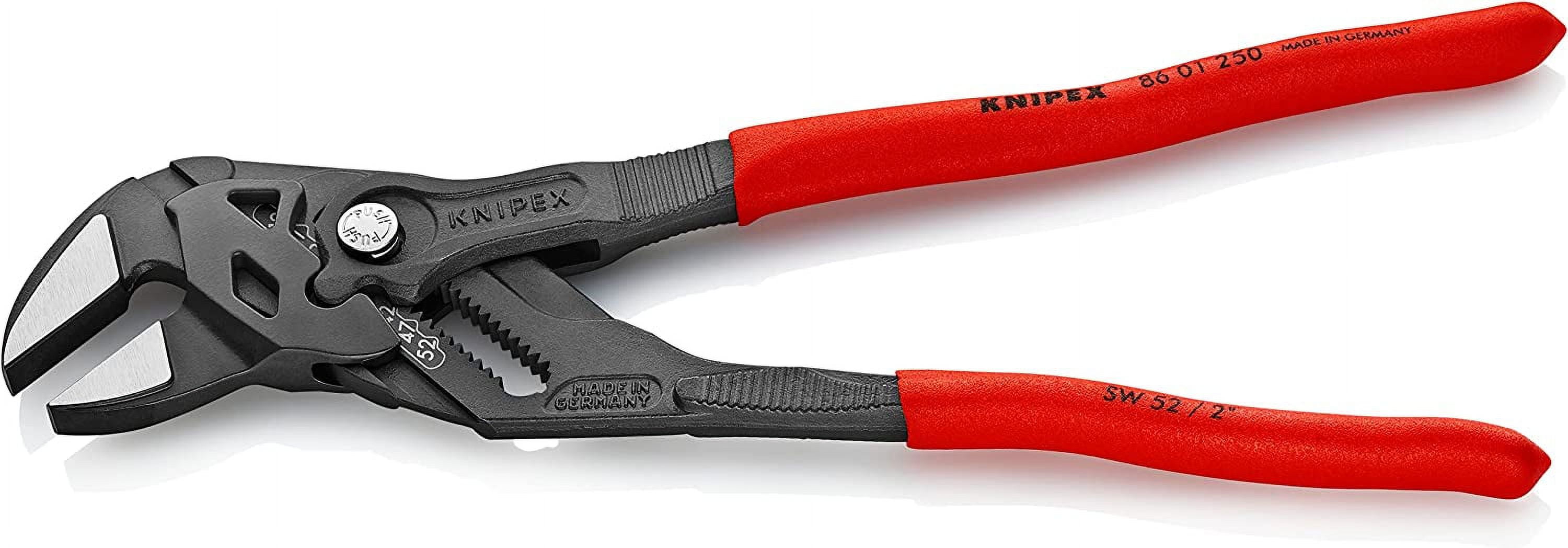Knipex 10" Pliers Wrench - Plastic Grip