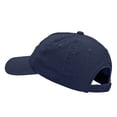 thumbnail image 3 of Naughty Embroidered Unstructured Pigment Dyed Cotton Cap - Navy OSFM, 3 of 5